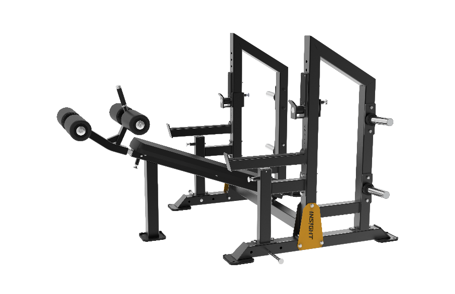 Ascentia Fitness R2S Safety Decline Press Bench