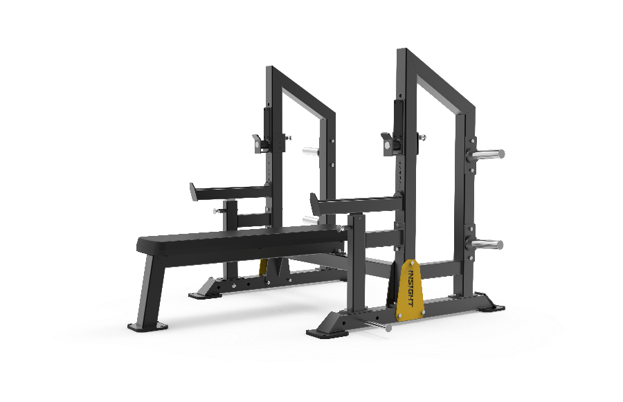 Ascentia Fitness R2S Safety Flat Press Bench